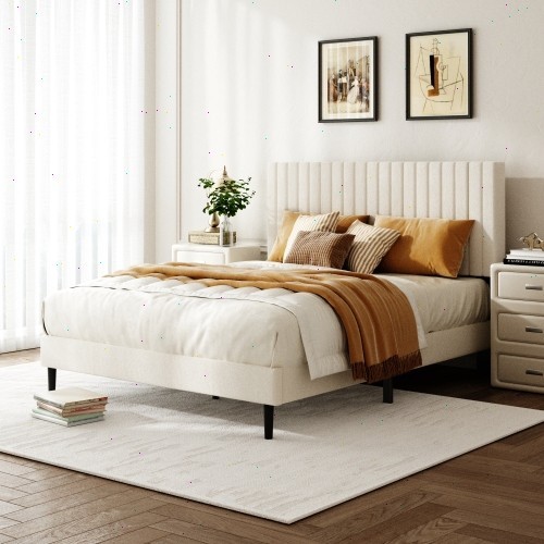 Double bed frame adjustable - double,