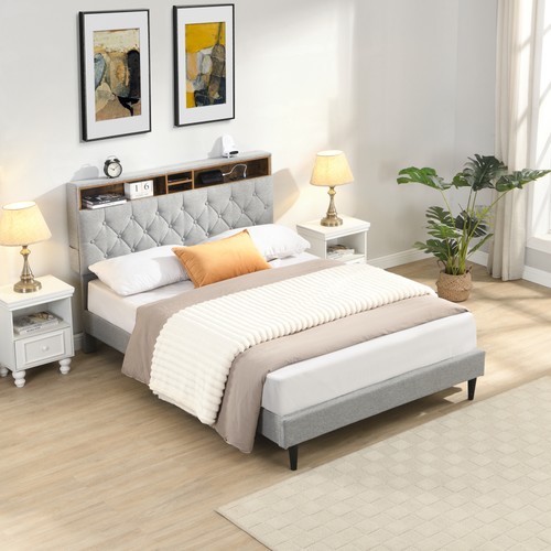Bed frame linen - w,