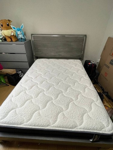 Bed frame with - bed,
