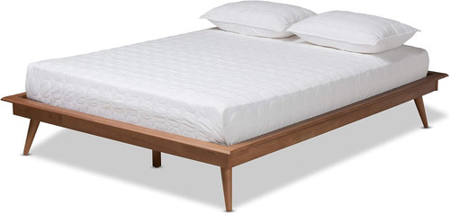 Stylish brown double bed - stylish,