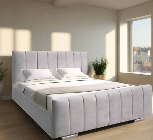 Bed frame with arched - bed,