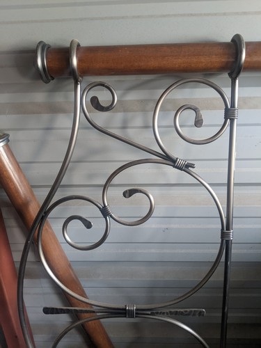 Full double bed headboard wood - double,