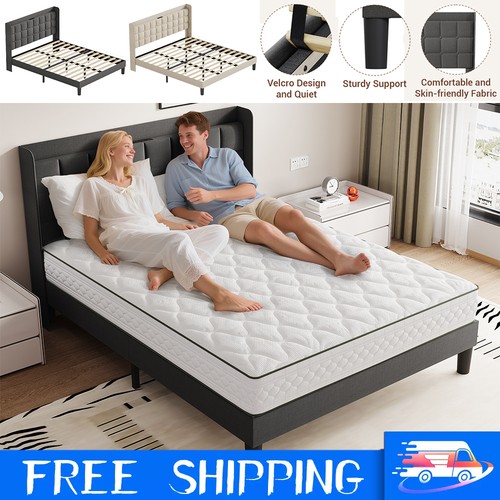 Modern bed frame linen - modern,