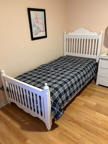 Platform bed fram with - bed,
