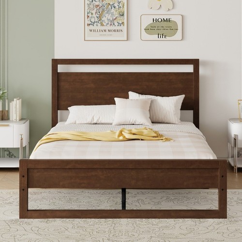 Queen king rubber wood - king, bed