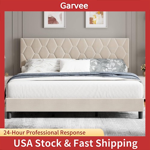 Upholstered headboard bed - headboard,